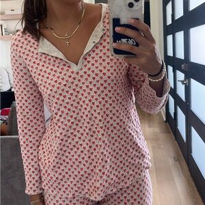 Roller Rabbit Quilted Heart Pjs